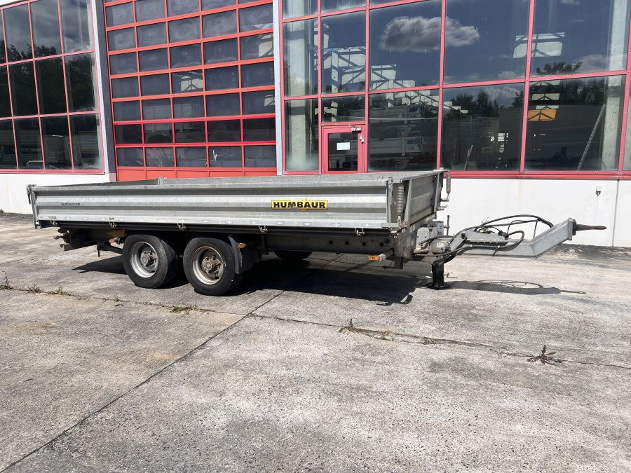 Humbaur htk105024 Tandemkipper- Tieflader - קרון נגרר עם מזהיר: תמונה 2 Humbaur htk105024 Tandemkipper- Tieflader - קרון נגרר עם מזהיר: תמונה 2