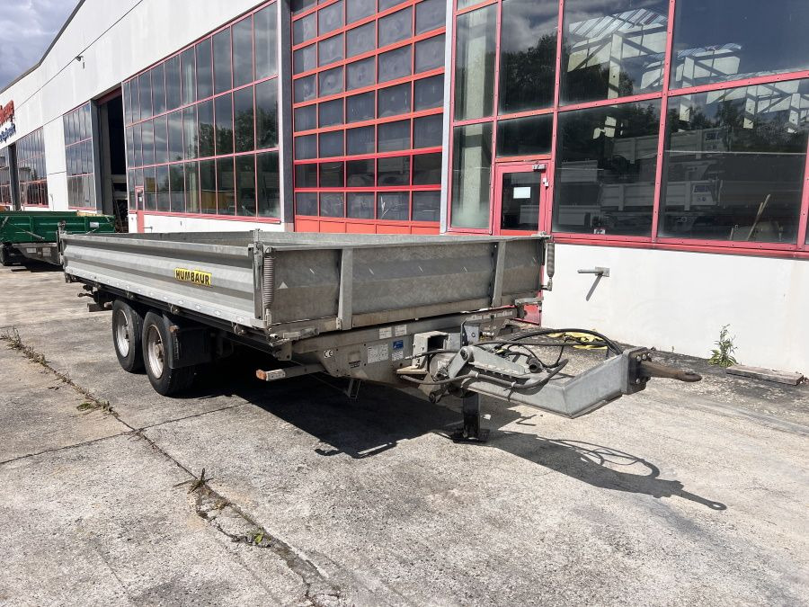 Humbaur htk105024 Tandemkipper- Tieflader - קרון נגרר עם מזהיר: תמונה 3 Humbaur htk105024 Tandemkipper- Tieflader - קרון נגרר עם מזהיר: תמונה 3