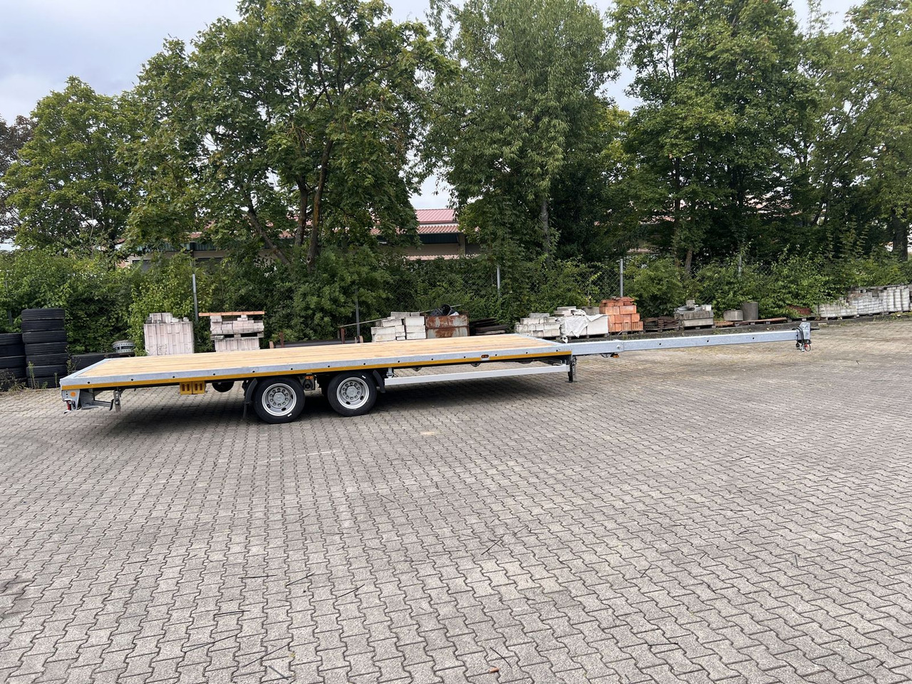 Möslein 11,9 t Tandemanhänger- Tieflader, ausziehbar - סמיטריילר: תמונה 5 Möslein 11,9 t Tandemanhänger- Tieflader, ausziehbar - סמיטריילר: תמונה 5