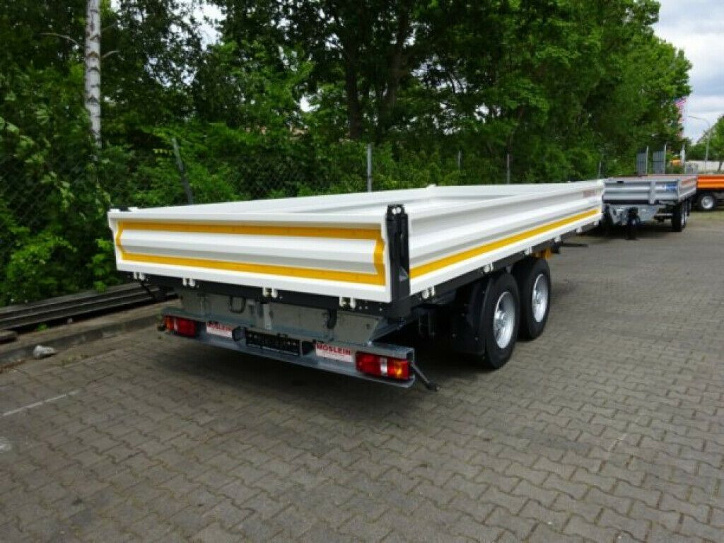 Möslein 13 t Tandem 3- Seitenkipper Tieflader-- Neufahr - קרון נגרר עם מזהיר: תמונה 4 Möslein 13 t Tandem 3- Seitenkipper Tieflader-- Neufahr - קרון נגרר עם מזהיר: תמונה 4