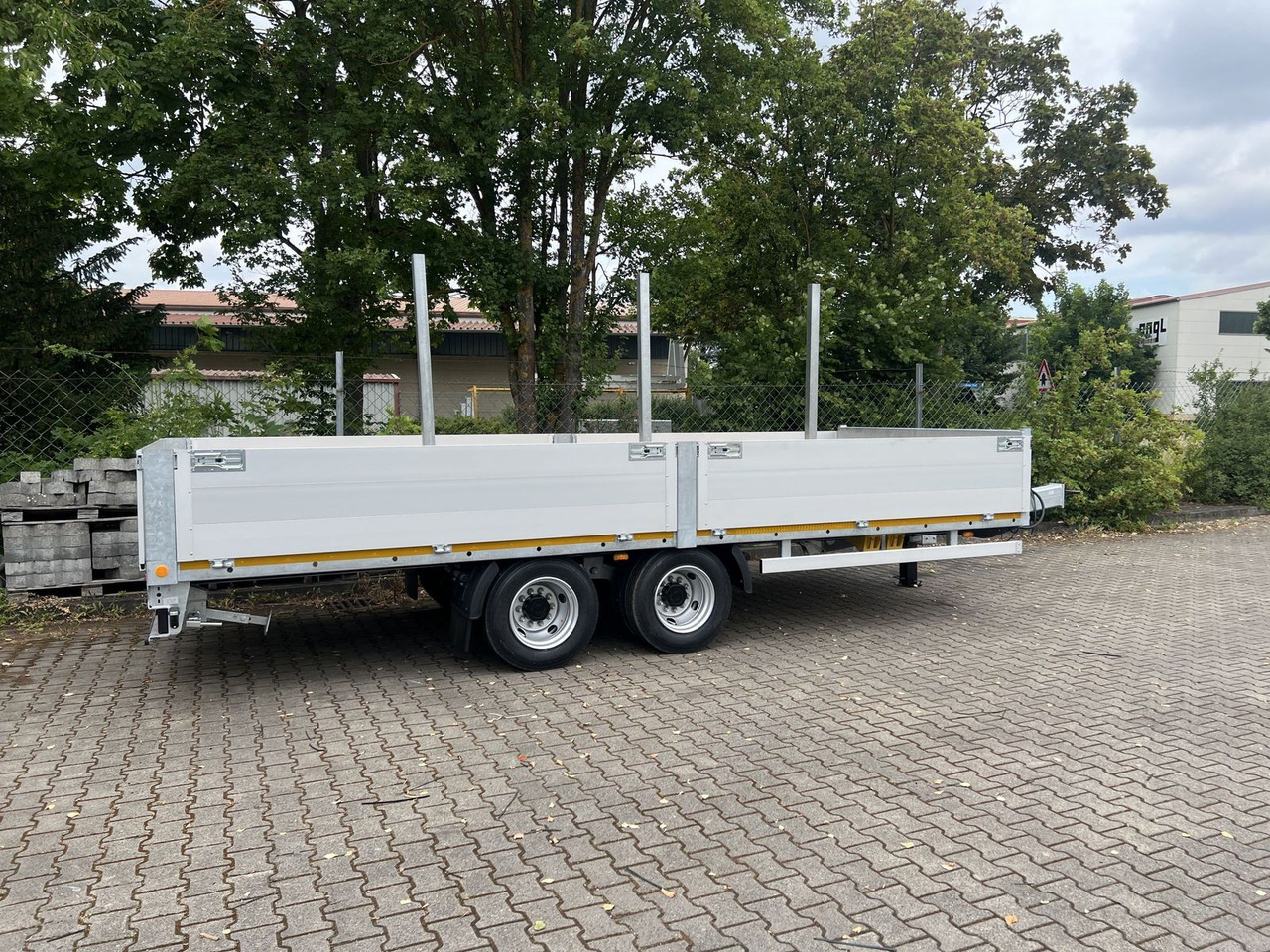 Möslein 14,4 t Tandem- Pritschenanhänger- Tieflader - קרון נגרר צד נופל/ שטוח: תמונה 5 Möslein 14,4 t Tandem- Pritschenanhänger- Tieflader - קרון נגרר צד נופל/ שטוח: תמונה 5