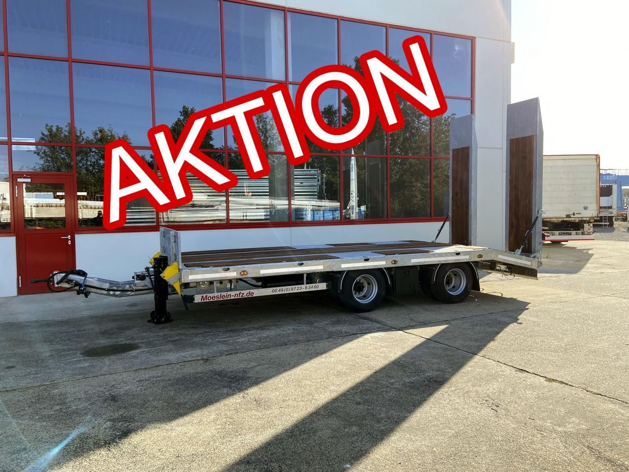 Möslein 19 t Tandemtieflader, Luftgefedert, NEU - קרון נגרר עם מטען נמוך: תמונה 1 Möslein 19 t Tandemtieflader, Luftgefedert, NEU - קרון נגרר עם מטען נמוך: תמונה 1