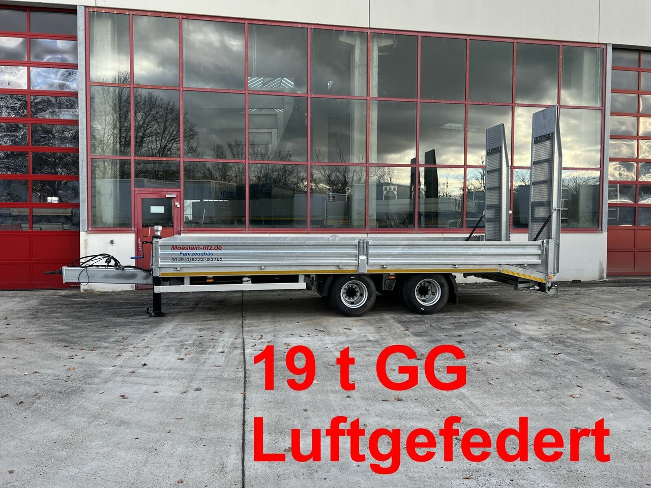 Möslein 19 t Tandemtieflader-- Neufahrzeug -- - קרון נגרר עם מטען נמוך: תמונה 2 Möslein 19 t Tandemtieflader-- Neufahrzeug -- - קרון נגרר עם מטען נמוך: תמונה 2