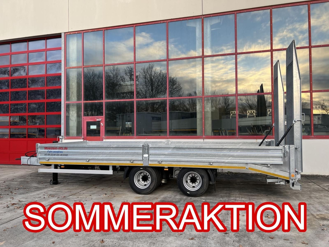 Möslein 19 t Tandemtieflader,Neufahrzeug - קרון נגרר עם מטען נמוך: תמונה 1 Möslein 19 t Tandemtieflader,Neufahrzeug - קרון נגרר עם מטען נמוך: תמונה 1
