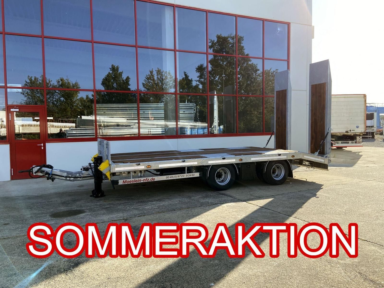 Möslein 21 t Tandemtieflader, Luftgefedert, NEU - קרון נגרר עם מטען נמוך: תמונה 1 Möslein 21 t Tandemtieflader, Luftgefedert, NEU - קרון נגרר עם מטען נמוך: תמונה 1