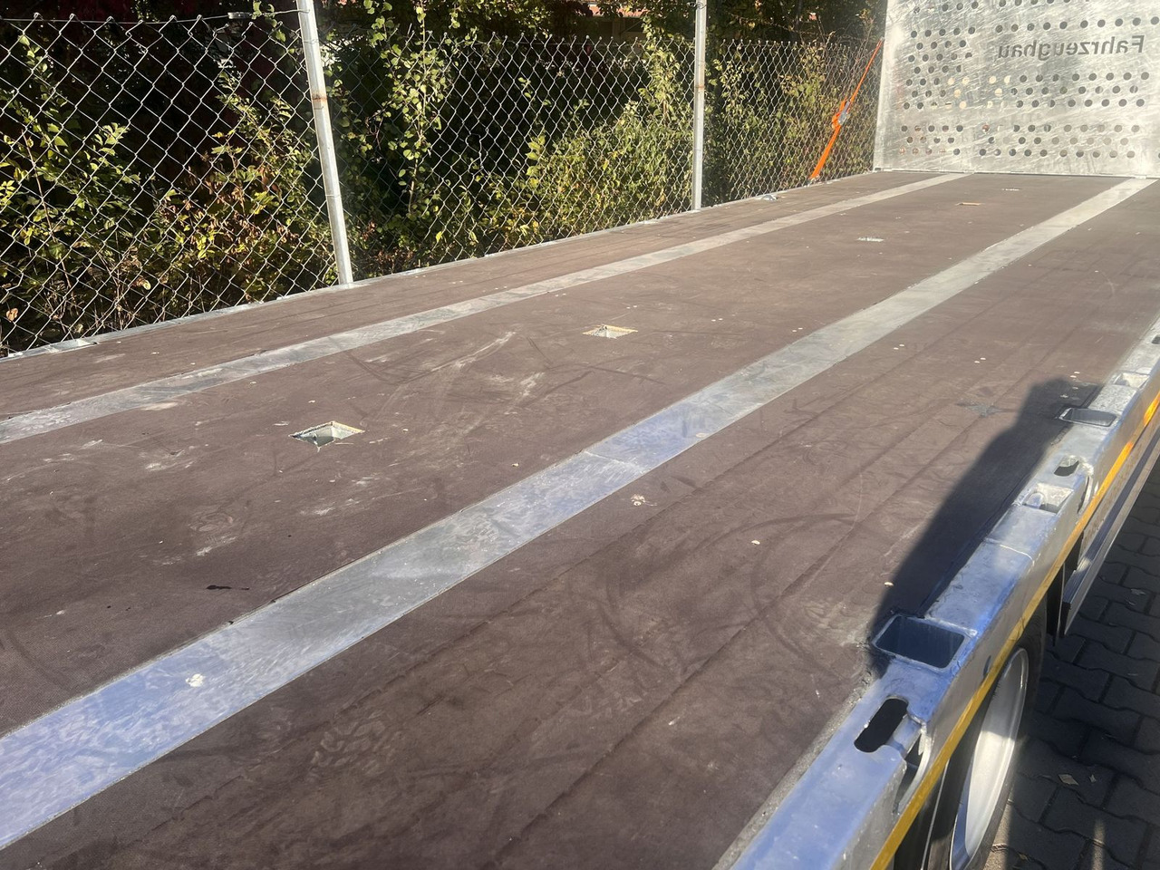 קרון נגרר צד נופל/ שטוח Möslein  3 Achs Jumbo- Plato- Anhänger 8,60 m, Mega: תמונה 7