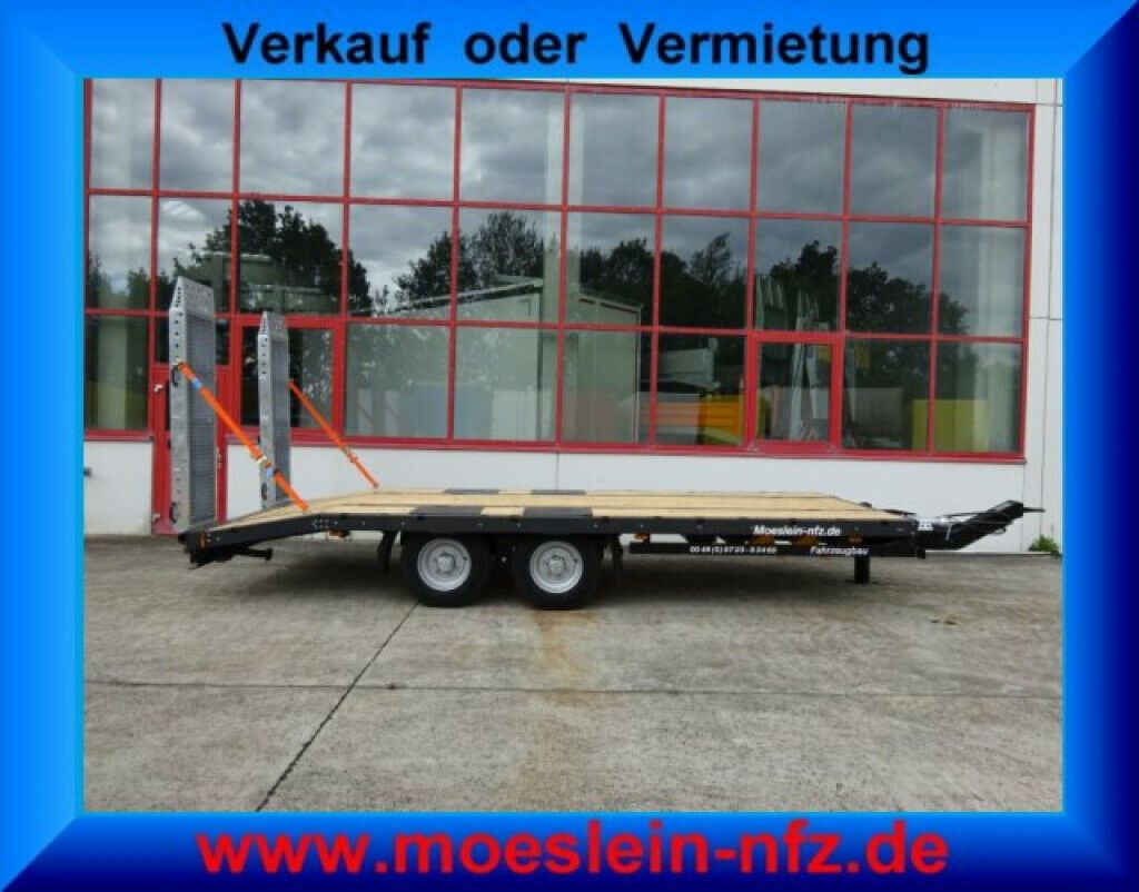 Möslein Neuer Tandemtieflader 13 t GG - קרון נגרר עם מטען נמוך: תמונה 1 Möslein Neuer Tandemtieflader 13 t GG - קרון נגרר עם מטען נמוך: תמונה 1