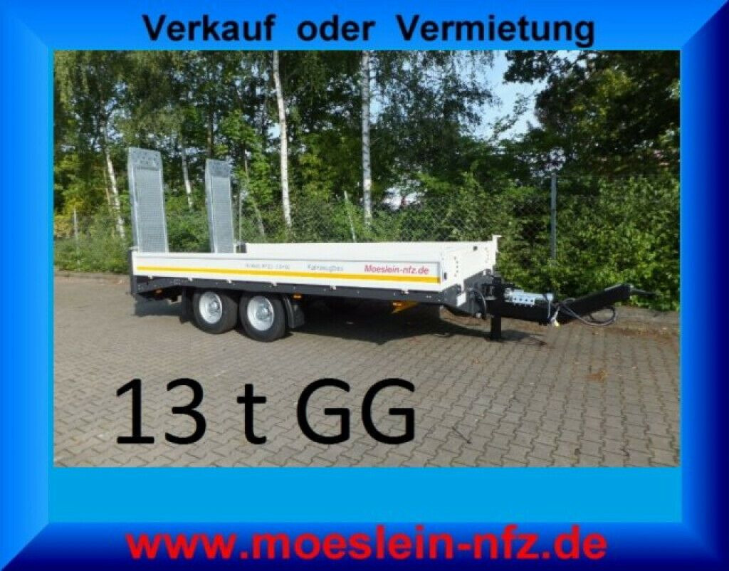 Möslein Neuer Tandemtieflader 13 t GG - קרון נגרר עם מטען נמוך: תמונה 2 Möslein Neuer Tandemtieflader 13 t GG - קרון נגרר עם מטען נמוך: תמונה 2