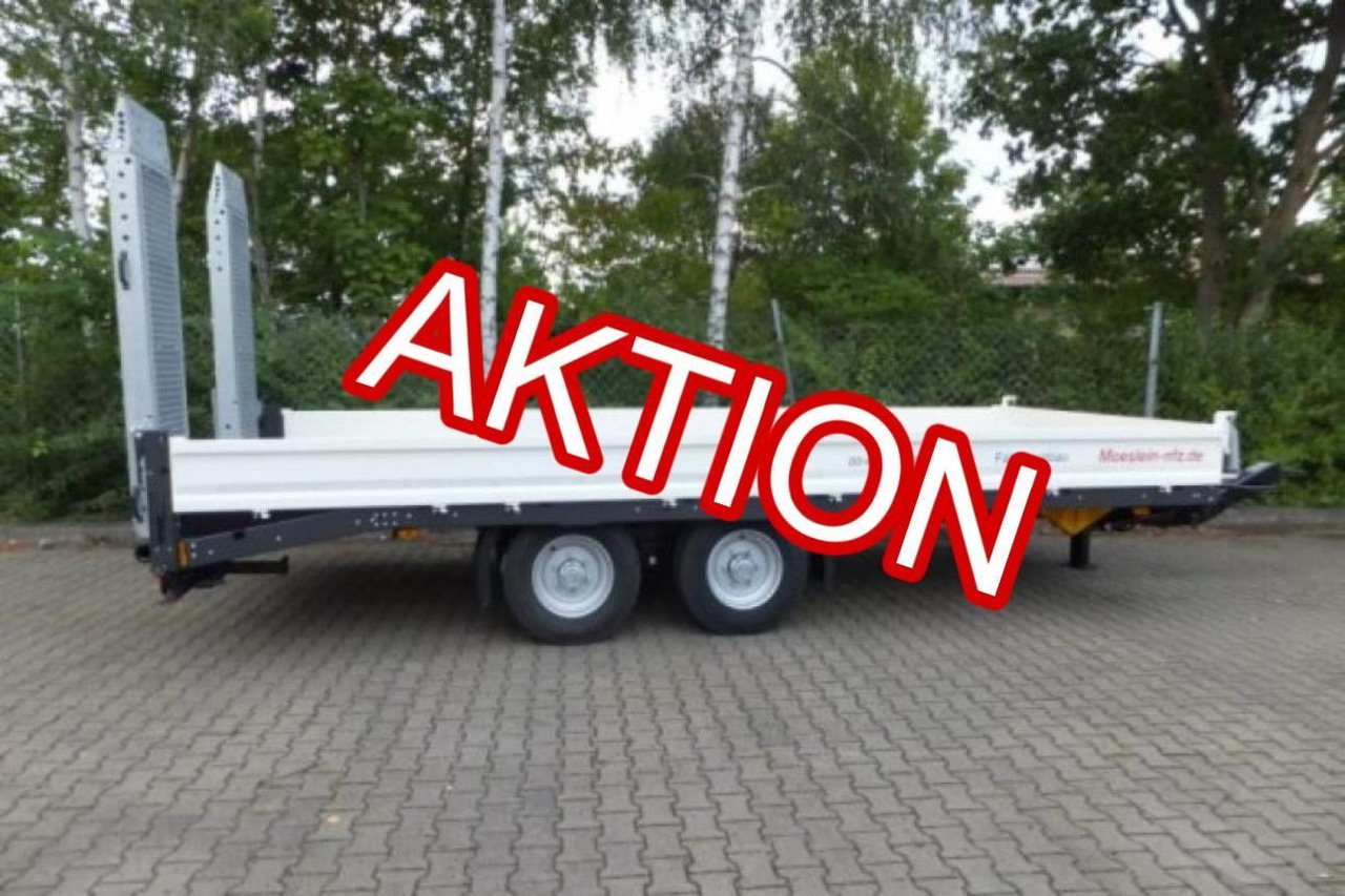 Möslein Neuer Tandemtieflader mit Breiten Rampen - קרון נגרר עם מטען נמוך: תמונה 1 Möslein Neuer Tandemtieflader mit Breiten Rampen - קרון נגרר עם מטען נמוך: תמונה 1