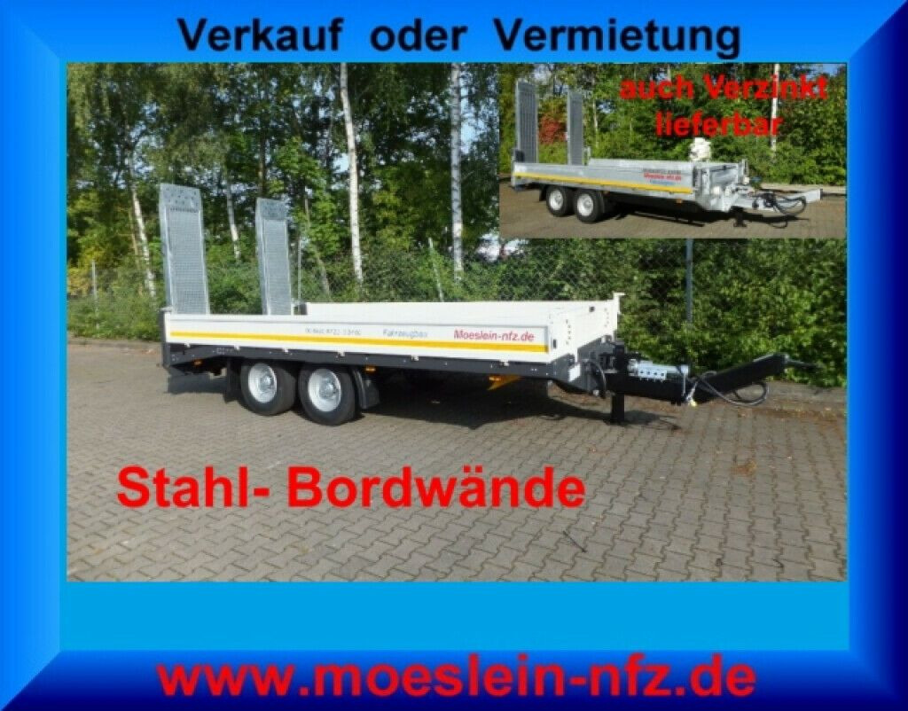 Möslein Neuer Tandemtieflader - קרון נגרר עם מטען נמוך: תמונה 2 Möslein Neuer Tandemtieflader - קרון נגרר עם מטען נמוך: תמונה 2