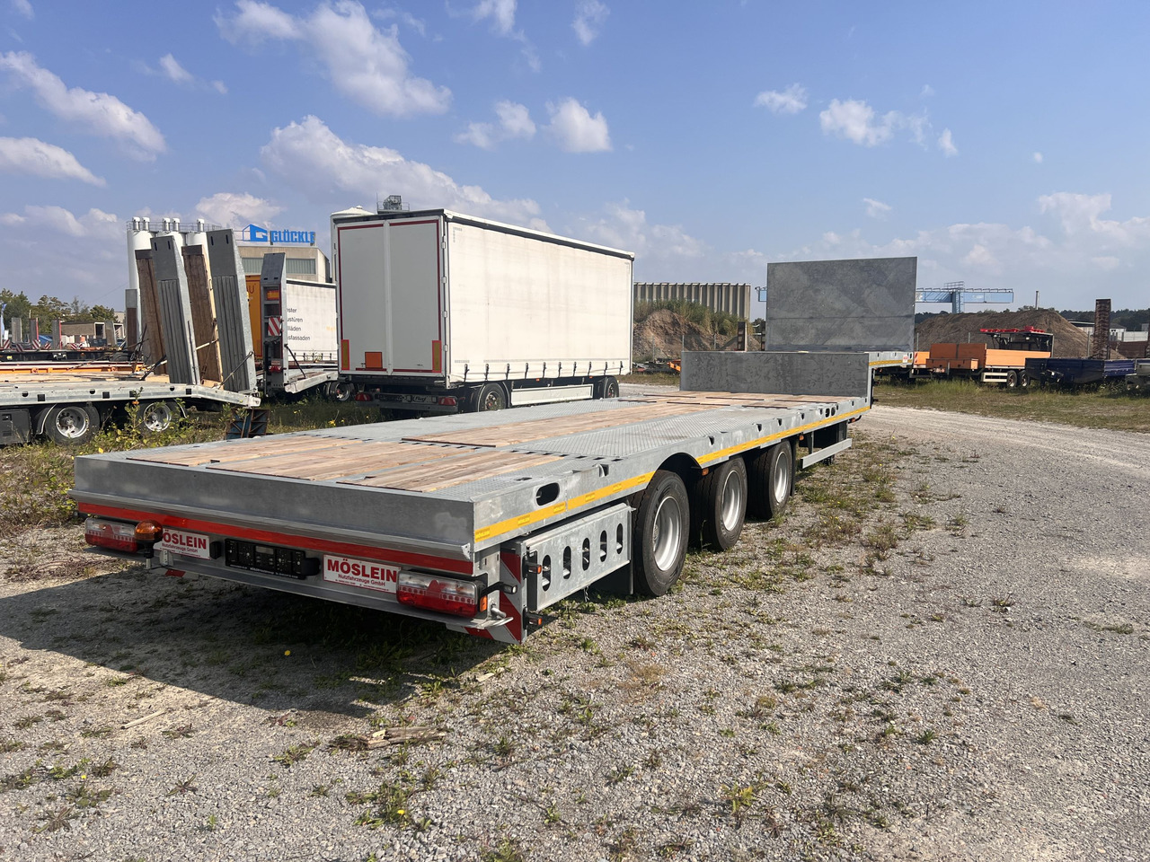 Möslein ST 3 Plato 8,7 3 Achs Satteltieflader Plato 45 t GGfür Fertigteile, Baumaschinen - סמיטריילר עם מטען נמוך: תמונה 5 Möslein ST 3 Plato 8,7 3 Achs Satteltieflader Plato 45 t GGfür Fertigteile, Baumaschinen - סמיטריילר עם מטען נמוך: תמונה 5