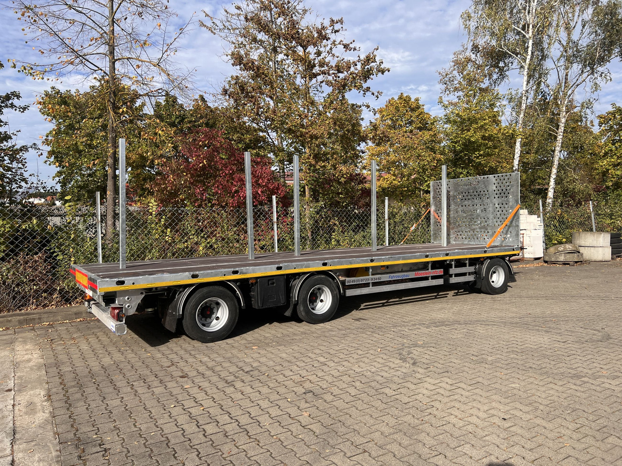 Möslein T 3 Plato 10,5 m 3 Achs Jumbo- Plato- Anhänger 10,50 m, Mega - קרון נגרר צד נופל/ שטוח: תמונה 3 Möslein T 3 Plato 10,5 m 3 Achs Jumbo- Plato- Anhänger 10,50 m, Mega - קרון נגרר צד נופל/ שטוח: תמונה 3