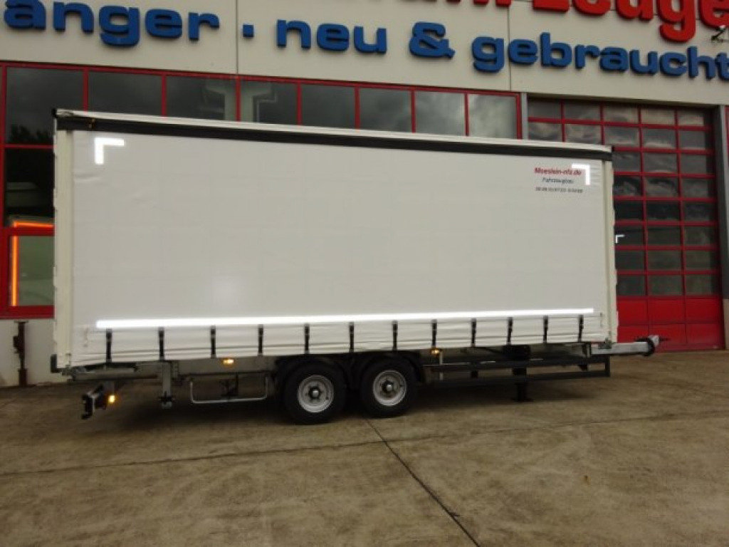 Möslein TPW 105 D Schwebheim Tandem- Planenanhänger Durchladen - קרון נגרר עם וילונות צד: תמונה 3 Möslein TPW 105 D Schwebheim Tandem- Planenanhänger Durchladen - קרון נגרר עם וילונות צד: תמונה 3