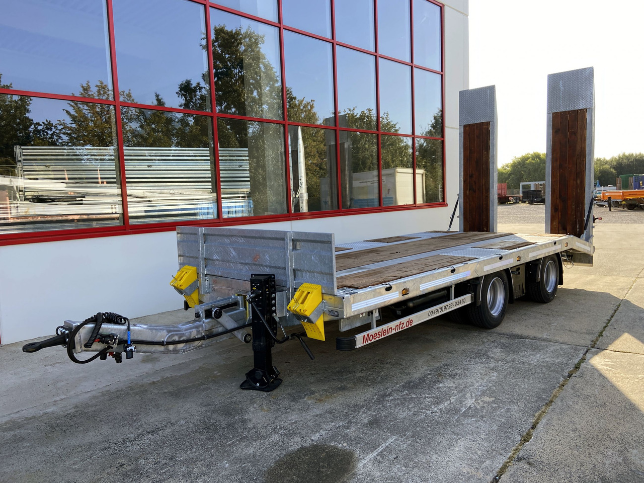 Möslein TT 21-6,5 21 t Tandemtieflader, Luftgefedert, NEU - קרון נגרר עם מטען נמוך: תמונה 5 Möslein TT 21-6,5 21 t Tandemtieflader, Luftgefedert, NEU - קרון נגרר עם מטען נמוך: תמונה 5