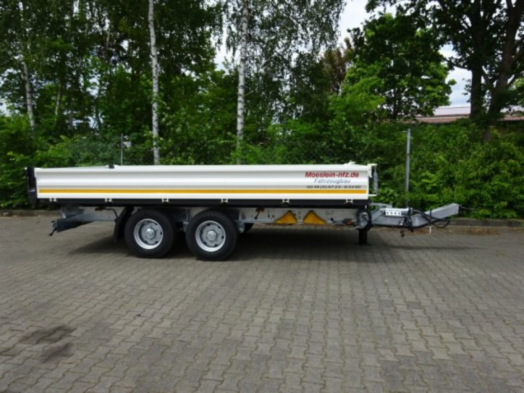 Möslein TTD 11 Weiß neuer Tandem 3- Seitenkipper Tieflader-- Neufahrzeug -- - קרון נגרר עם מזהיר: תמונה 5 Möslein TTD 11 Weiß neuer Tandem 3- Seitenkipper Tieflader-- Neufahrzeug -- - קרון נגרר עם מזהיר: תמונה 5