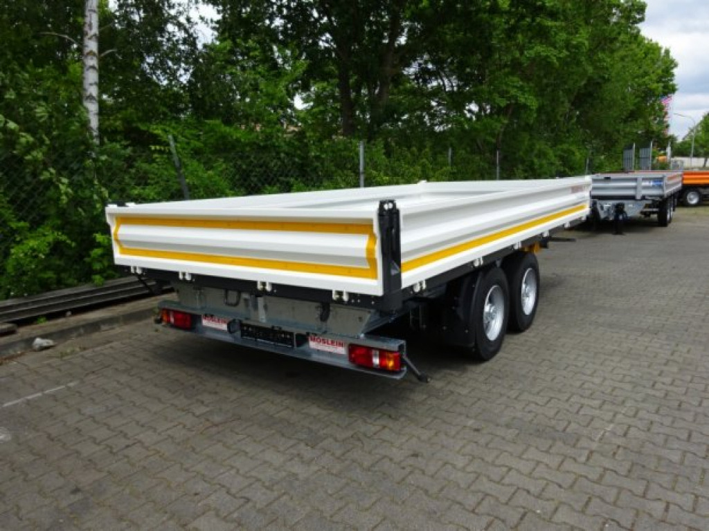 חָדָשׁ קרון נגרר עם מזהיר Möslein TTD 11 Weiß neuer Tandem 3- Seitenkipper Tieflader-- Neufahrzeug --: תמונה 10 חָדָשׁ קרון נגרר עם מזהיר Möslein TTD 11 Weiß neuer Tandem 3- Seitenkipper Tieflader-- Neufahrzeug --: תמונה 10