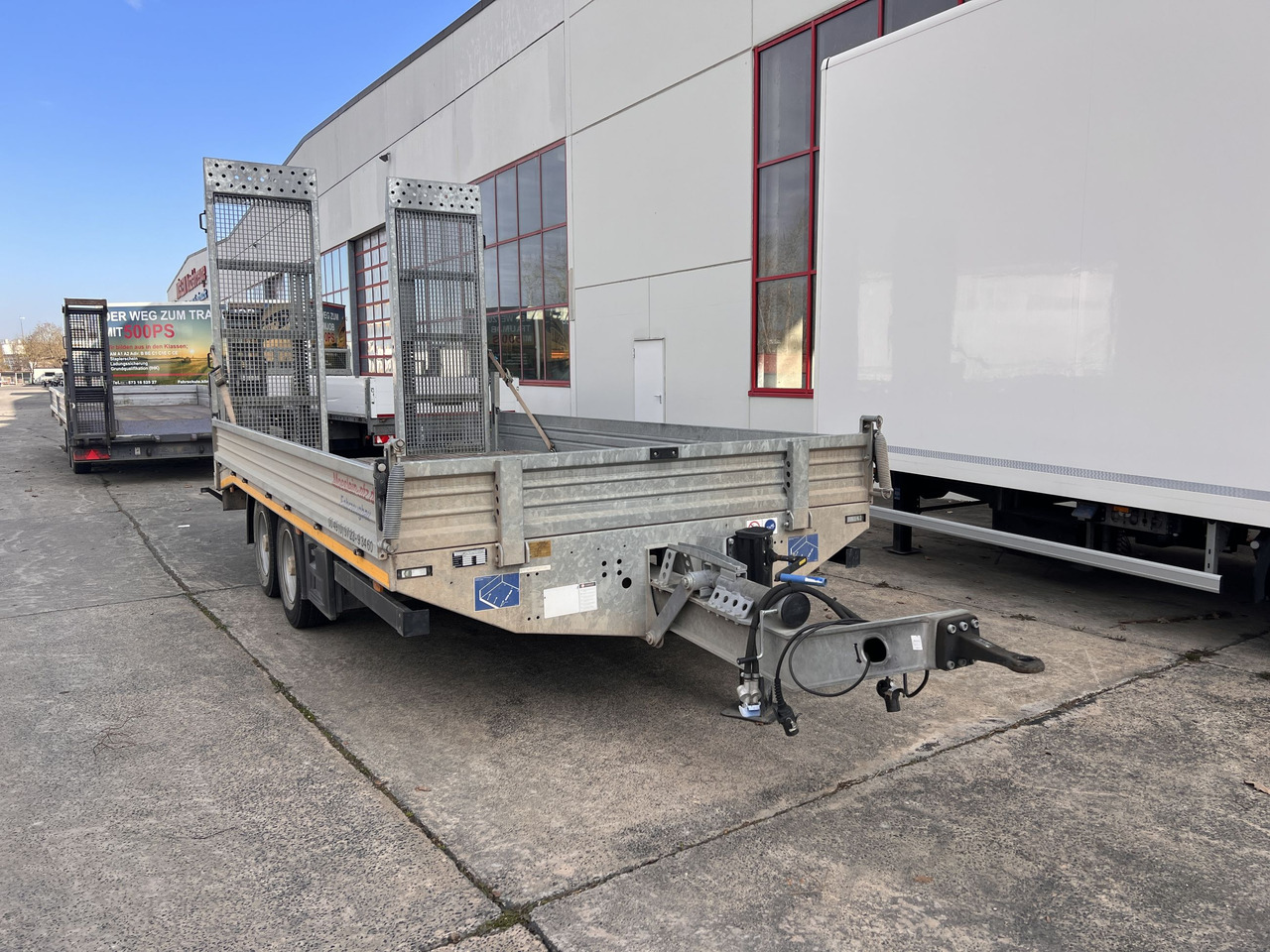 Möslein TTS 11 Schwebheim Tandemtieflader, Breite Rampen, Wenig Benutzt - קרון נגרר עם מטען נמוך: תמונה 5 Möslein TTS 11 Schwebheim Tandemtieflader, Breite Rampen, Wenig Benutzt - קרון נגרר עם מטען נמוך: תמונה 5