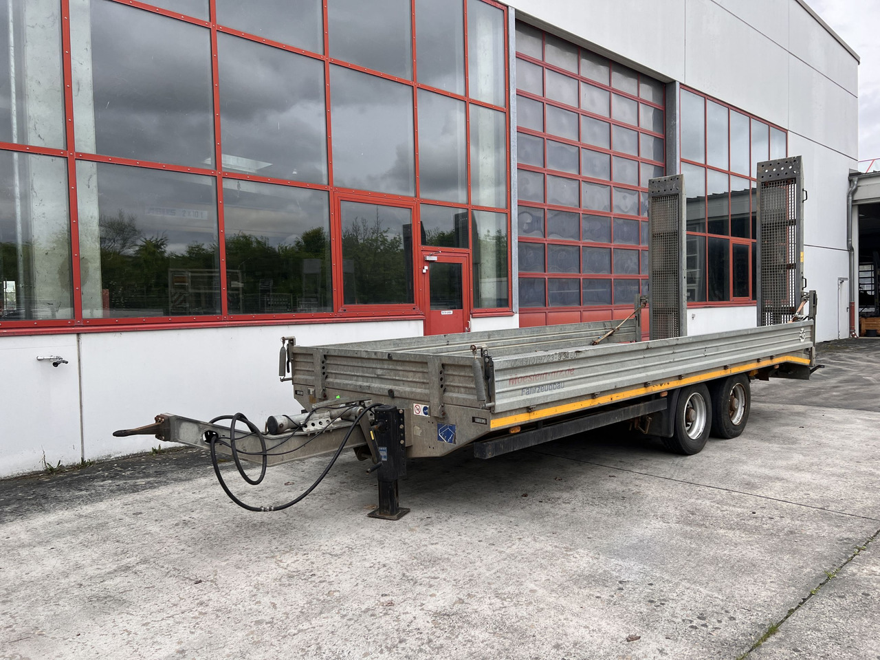 Möslein TTS 13 Schwebheim 13 t Tandemtieflader - קרון נגרר עם מטען נמוך: תמונה 3 Möslein TTS 13 Schwebheim 13 t Tandemtieflader - קרון נגרר עם מטען נמוך: תמונה 3