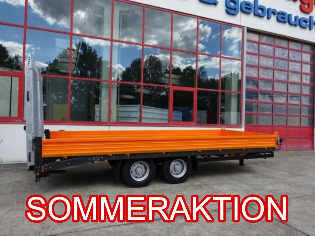 Möslein TTT 13- 6,28 Orange Neuer Tandemtieflader 13 t GG - קרון נגרר עם מטען נמוך: תמונה 1 Möslein TTT 13- 6,28 Orange Neuer Tandemtieflader 13 t GG - קרון נגרר עם מטען נמוך: תמונה 1