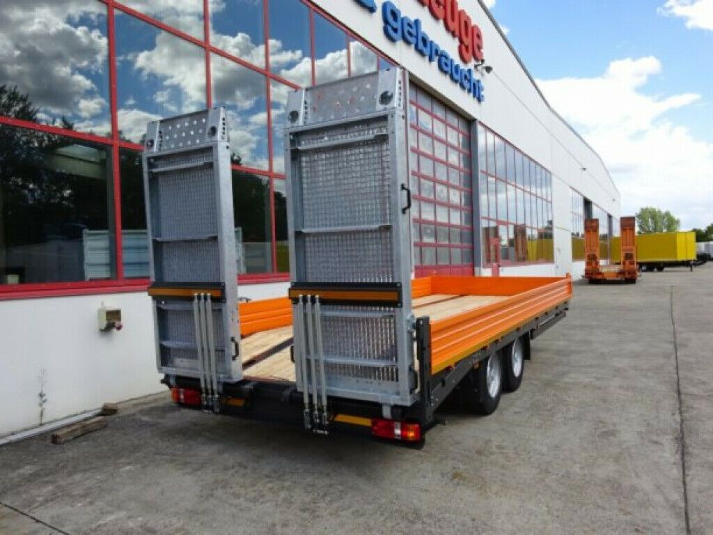 Möslein Tandemtieflader mit breiten RampenNeufahrzeug - קרון נגרר עם מטען נמוך: תמונה 3 Möslein Tandemtieflader mit breiten RampenNeufahrzeug - קרון נגרר עם מטען נמוך: תמונה 3