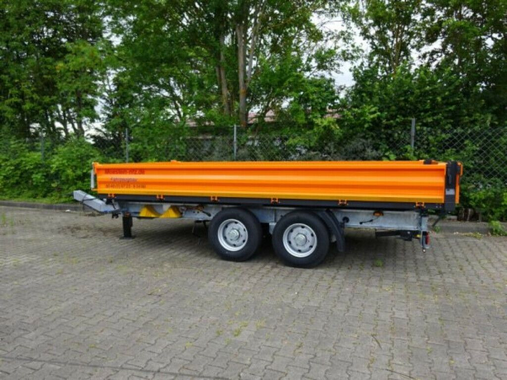 Möslein neuer Tandem 3- Seitenkipper Tieflader-- Neufah - קרון נגרר עם מזהיר: תמונה 4 Möslein neuer Tandem 3- Seitenkipper Tieflader-- Neufah - קרון נגרר עם מזהיר: תמונה 4