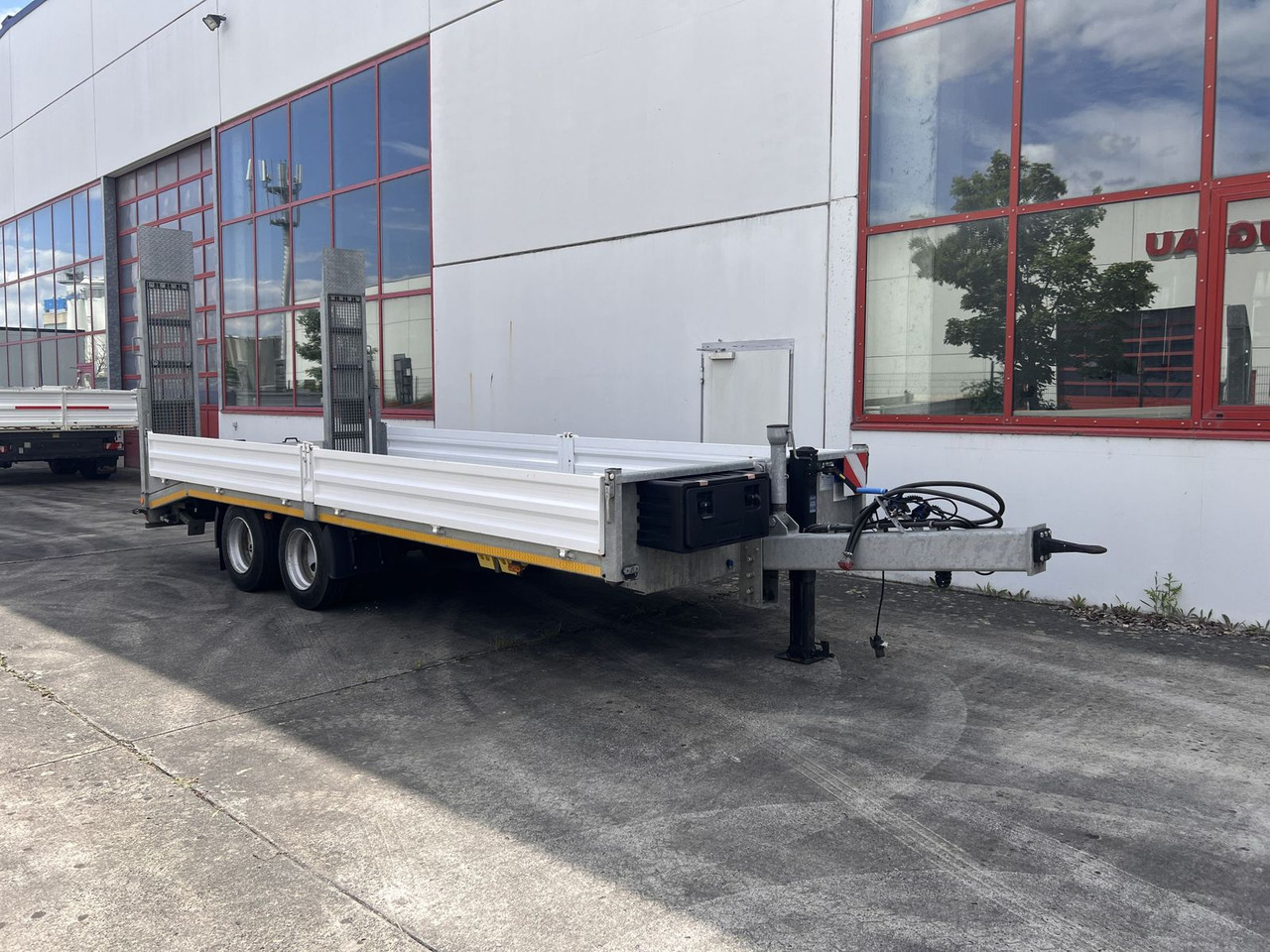 Müller-Mitteltal 14 t Tandemtieflader, wenig Benutzt - קרון נגרר עם מטען נמוך: תמונה 2 Müller-Mitteltal 14 t Tandemtieflader, wenig Benutzt - קרון נגרר עם מטען נמוך: תמונה 2
