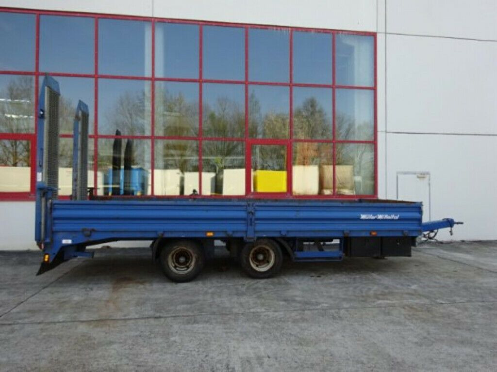 Müller-Mitteltal 18 t GG Tandemtieflader - קרון נגרר עם מטען נמוך: תמונה 2 Müller-Mitteltal 18 t GG Tandemtieflader - קרון נגרר עם מטען נמוך: תמונה 2