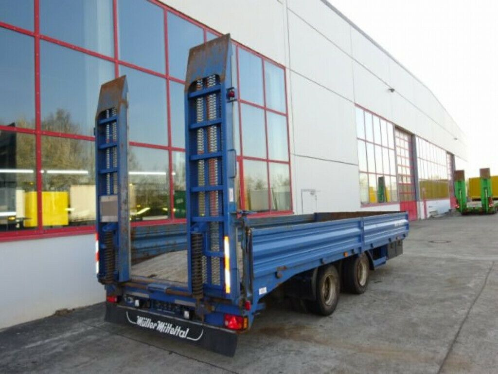 Müller-Mitteltal 18 t GG Tandemtieflader - קרון נגרר עם מטען נמוך: תמונה 3 Müller-Mitteltal 18 t GG Tandemtieflader - קרון נגרר עם מטען נמוך: תמונה 3