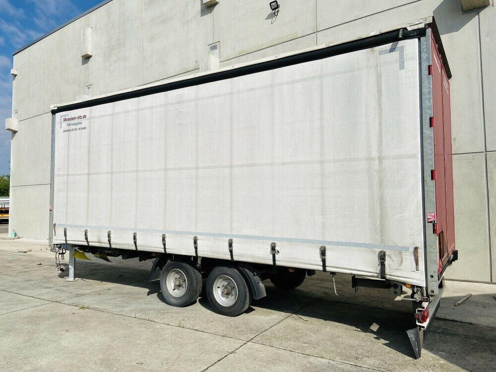 Tandem- Schiebeplanenanhänger zum Durchladen - קרון נגרר עם וילונות צד: תמונה 4 Tandem- Schiebeplanenanhänger zum Durchladen - קרון נגרר עם וילונות צד: תמונה 4