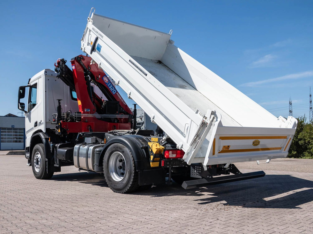 DAF FA XDC 370 Krankipper DAF XDC 370 FA Meiller Krankipper HMF - משאית מנוף, מזהיר: תמונה 4 DAF FA XDC 370 Krankipper DAF XDC 370 FA Meiller Krankipper HMF - משאית מנוף, מזהיר: תמונה 4