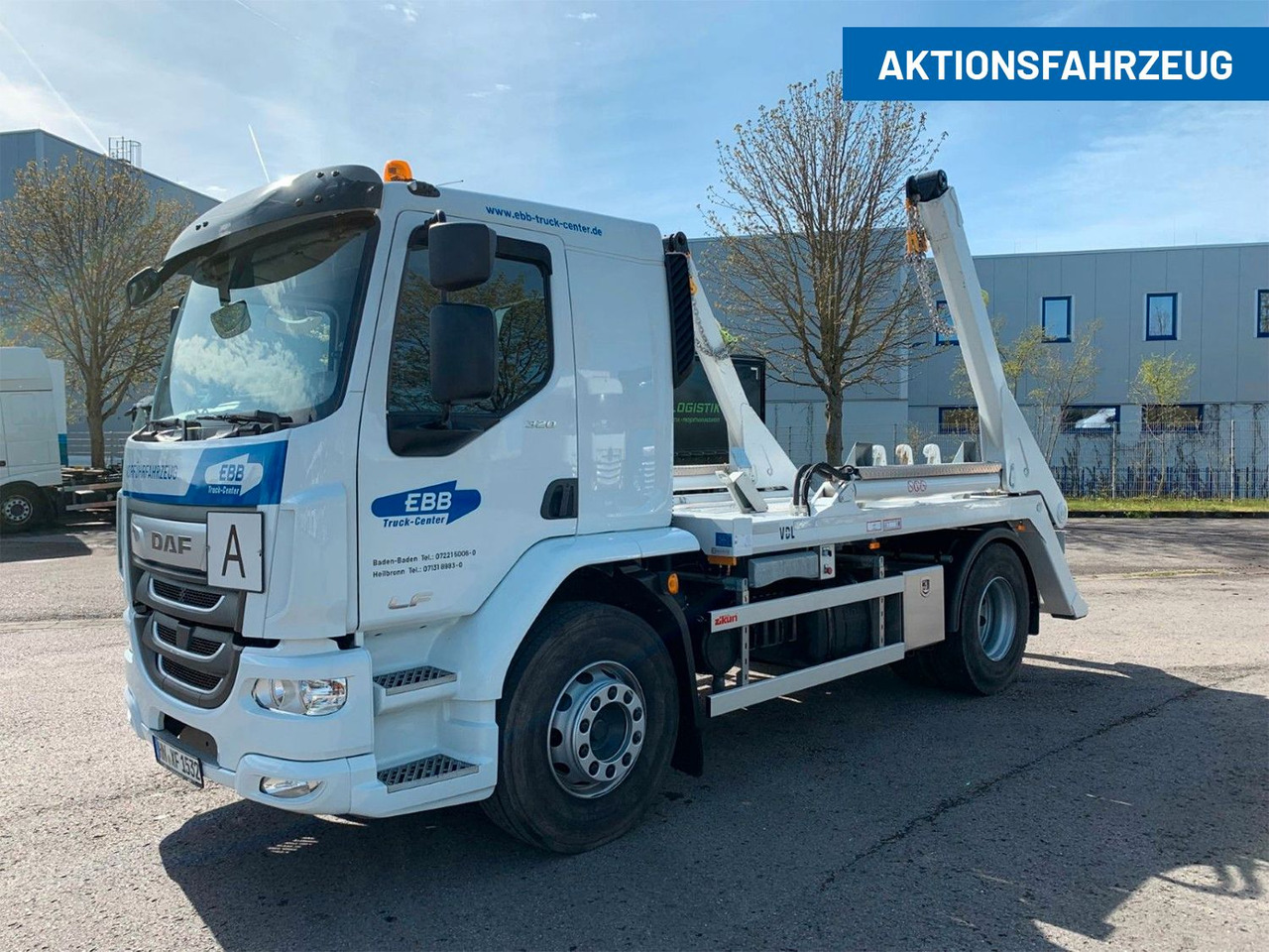 DAF LF 310 18t VDL Absetzkipper DAF LF 310 18t VDL Absetzkipper - משאית דילוג העמסה: תמונה 1 DAF LF 310 18t VDL Absetzkipper DAF LF 310 18t VDL Absetzkipper - משאית דילוג העמסה: תמונה 1