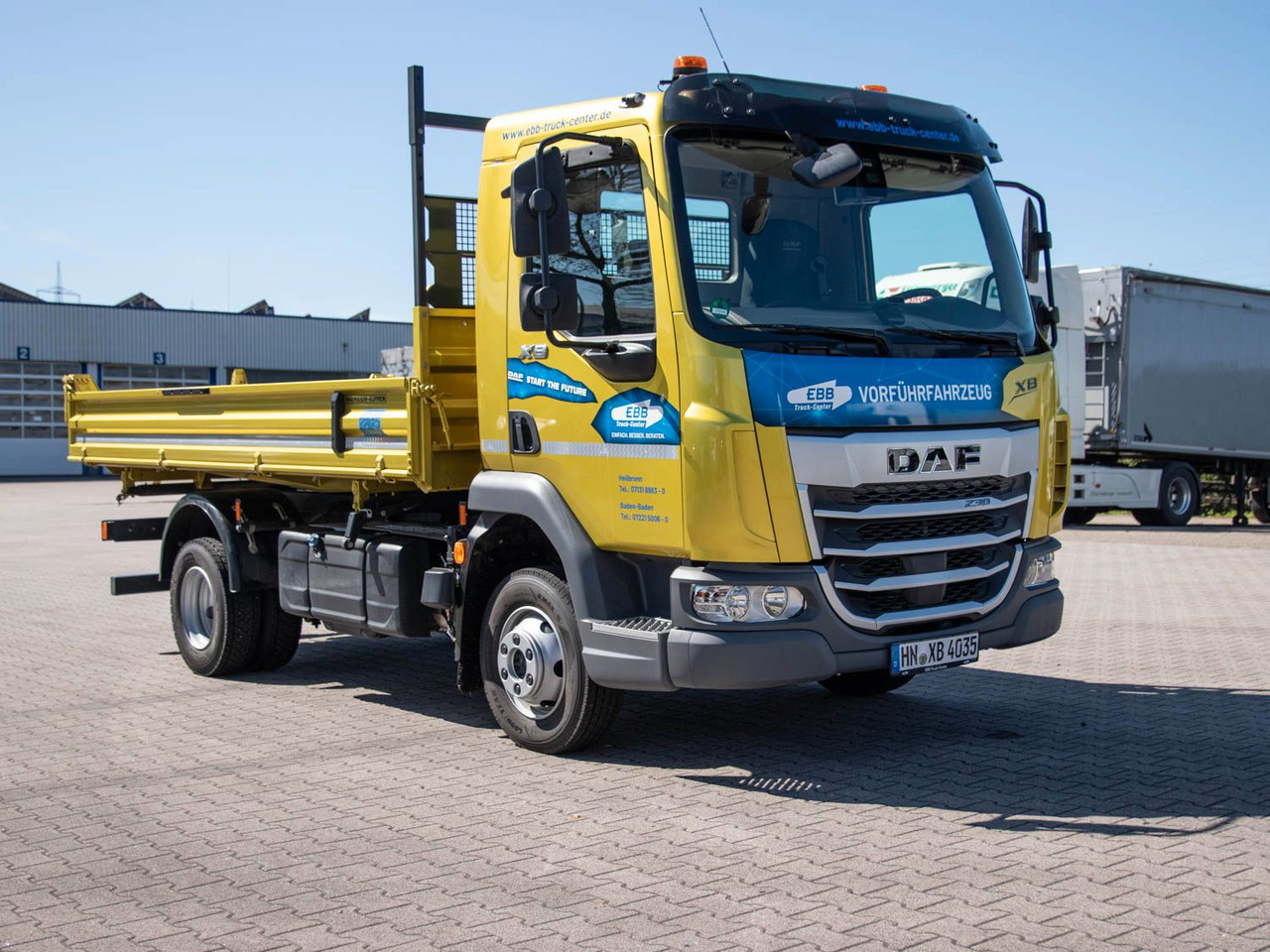 DAF XB 230 7,5t Meiller Kipper DAF XB 230 7,5t Meiller Kipper - מזהיר: תמונה 3 DAF XB 230 7,5t Meiller Kipper DAF XB 230 7,5t Meiller Kipper - מזהיר: תמונה 3