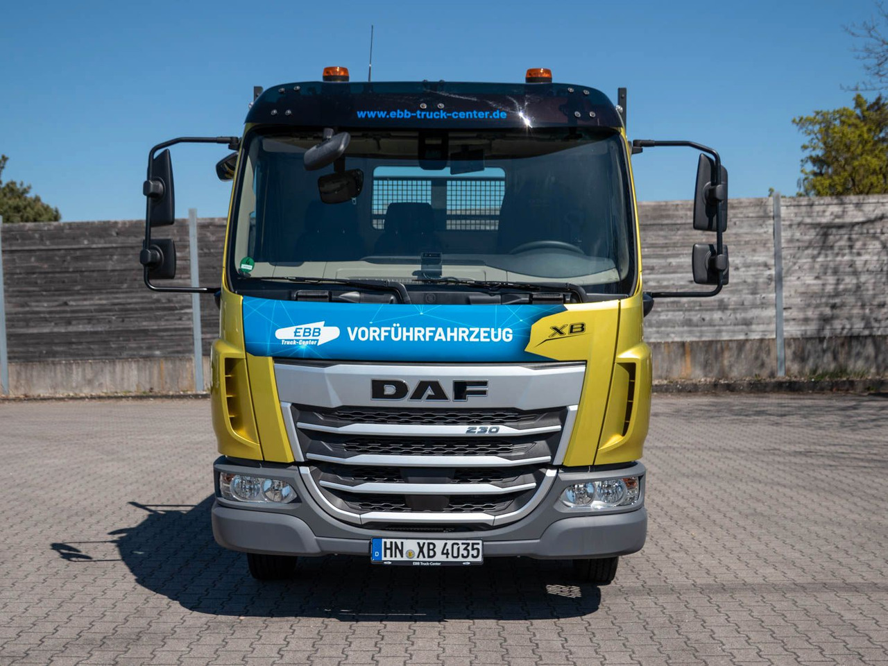 DAF XB 230 7,5t Meiller Kipper - מזהיר: תמונה 2 DAF XB 230 7,5t Meiller Kipper - מזהיר: תמונה 2