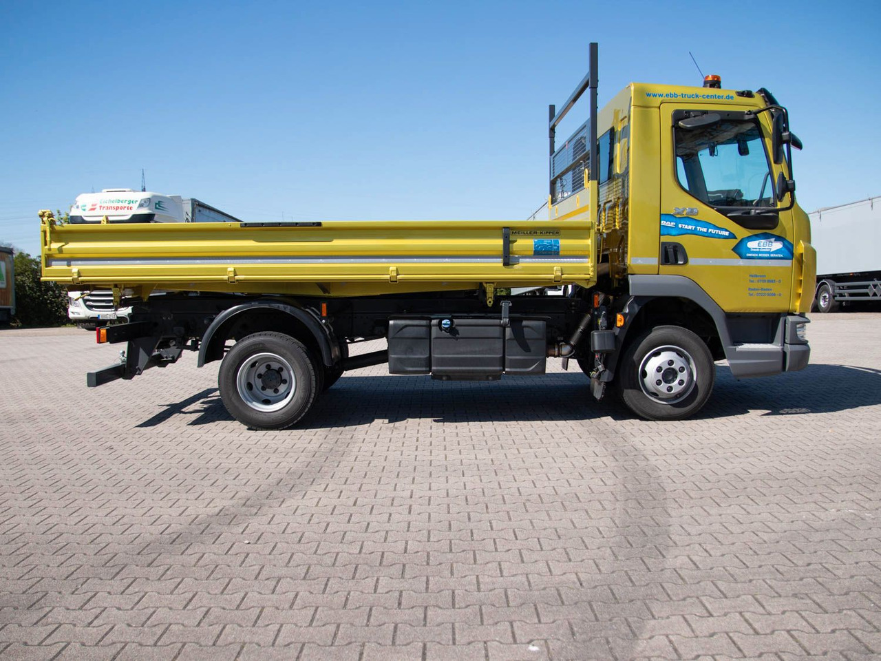 DAF XB 230 7,5t Meiller Kipper - מזהיר: תמונה 4 DAF XB 230 7,5t Meiller Kipper - מזהיר: תמונה 4