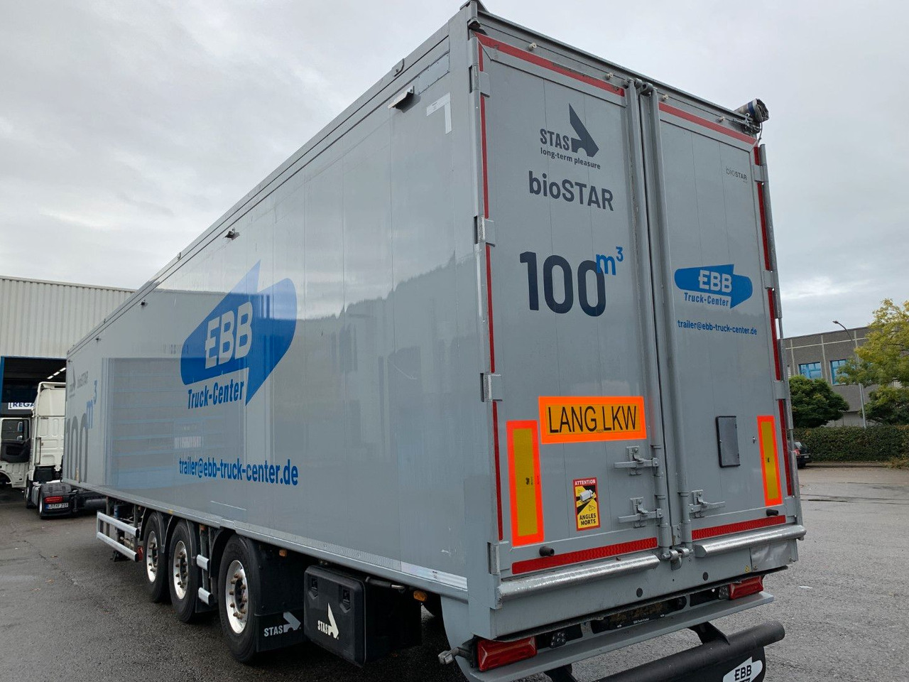 Stas bioSTAR ca 100 cbm 14,9 m Innenlänge - סמיטריילר עם רצפת הליכה: תמונה 5 Stas bioSTAR ca 100 cbm 14,9 m Innenlänge - סמיטריילר עם רצפת הליכה: תמונה 5