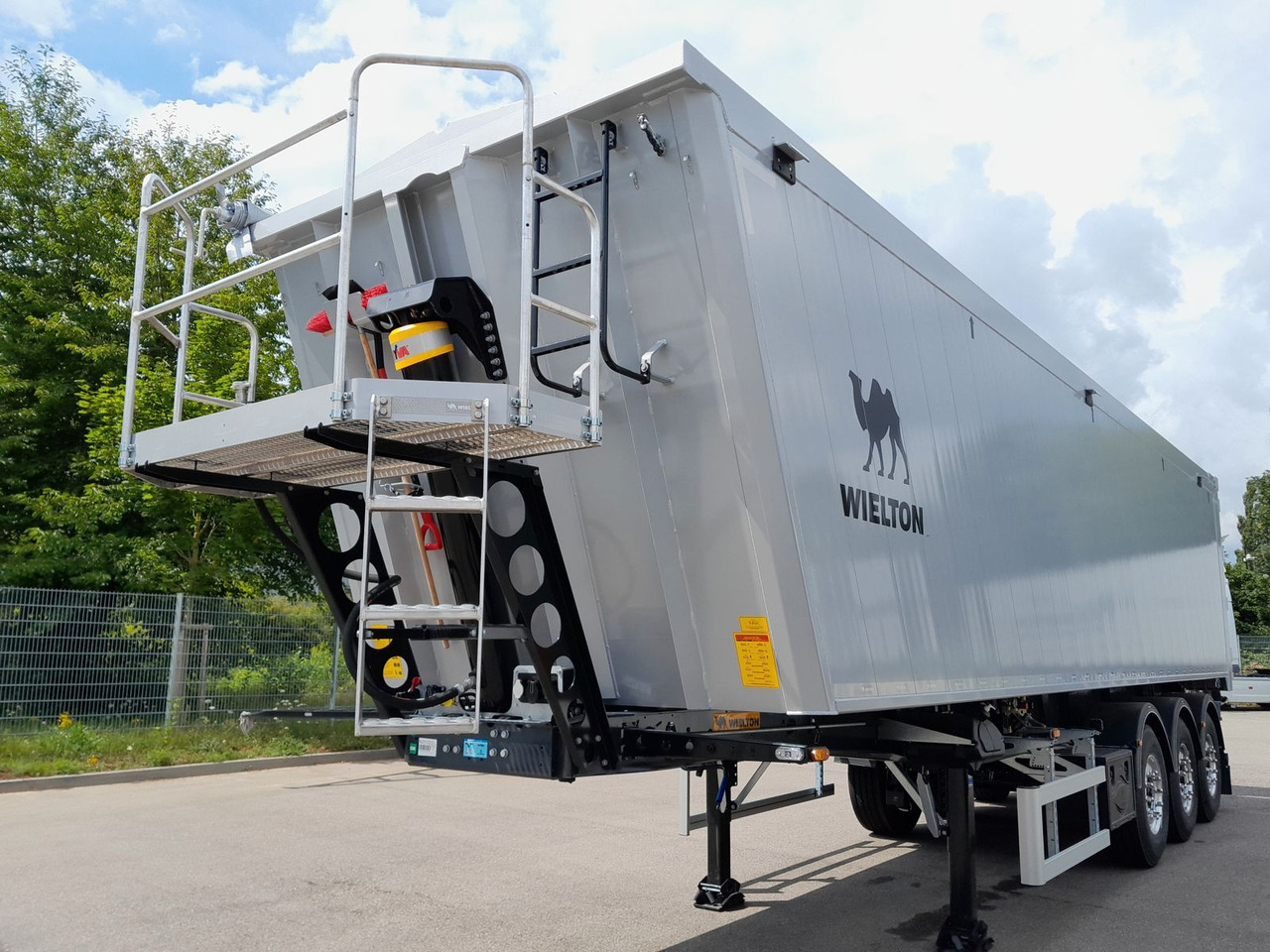 Wielton Weight Master 51 cbm - סמיטריילר עם מזהיר: תמונה 1 Wielton Weight Master 51 cbm - סמיטריילר עם מזהיר: תמונה 1