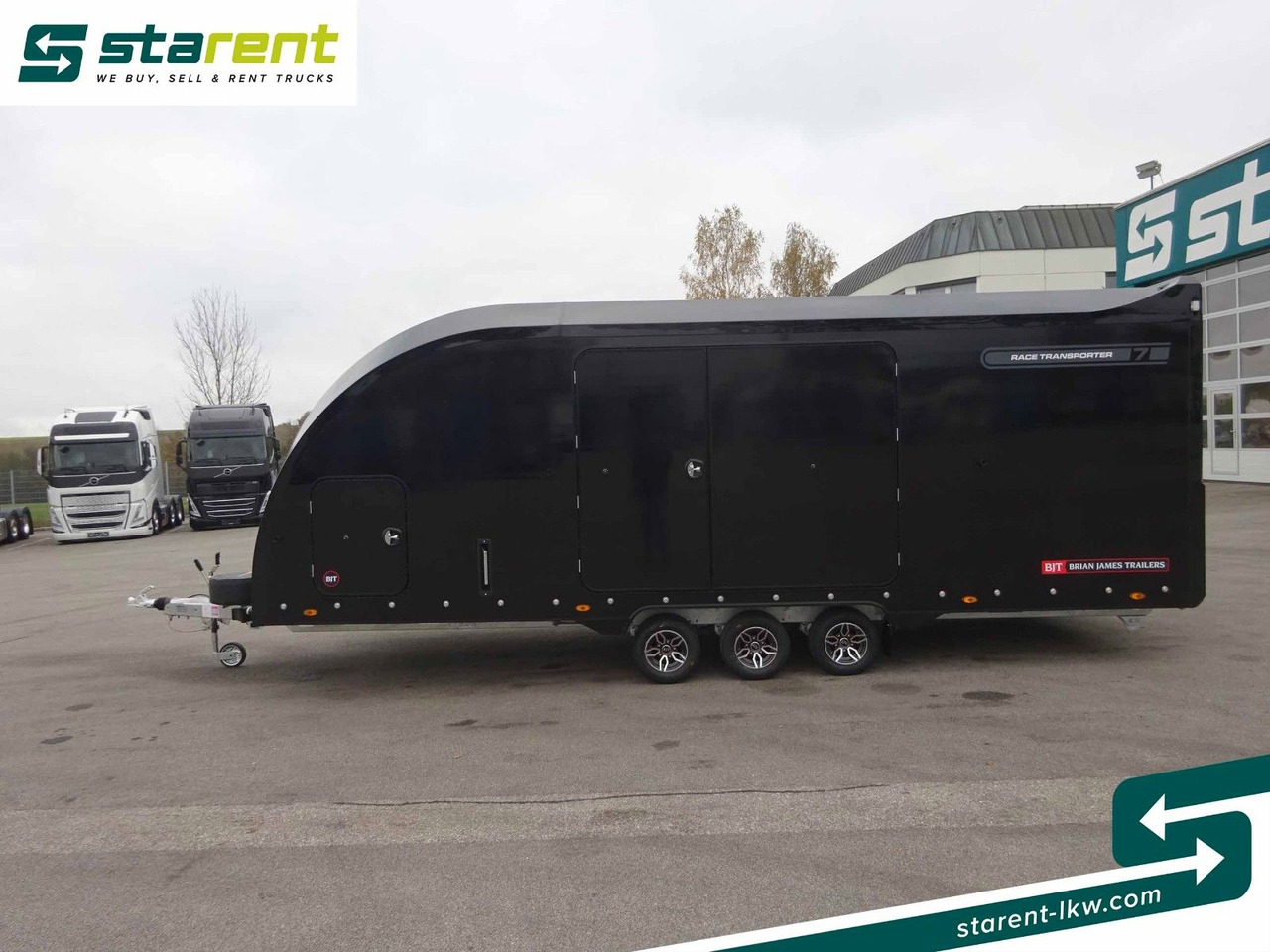 קרון נגרר בהובלה אוטומטית Brian James Race Transporter 7, Seilwinde, elektr. Klappe: תמונה 8