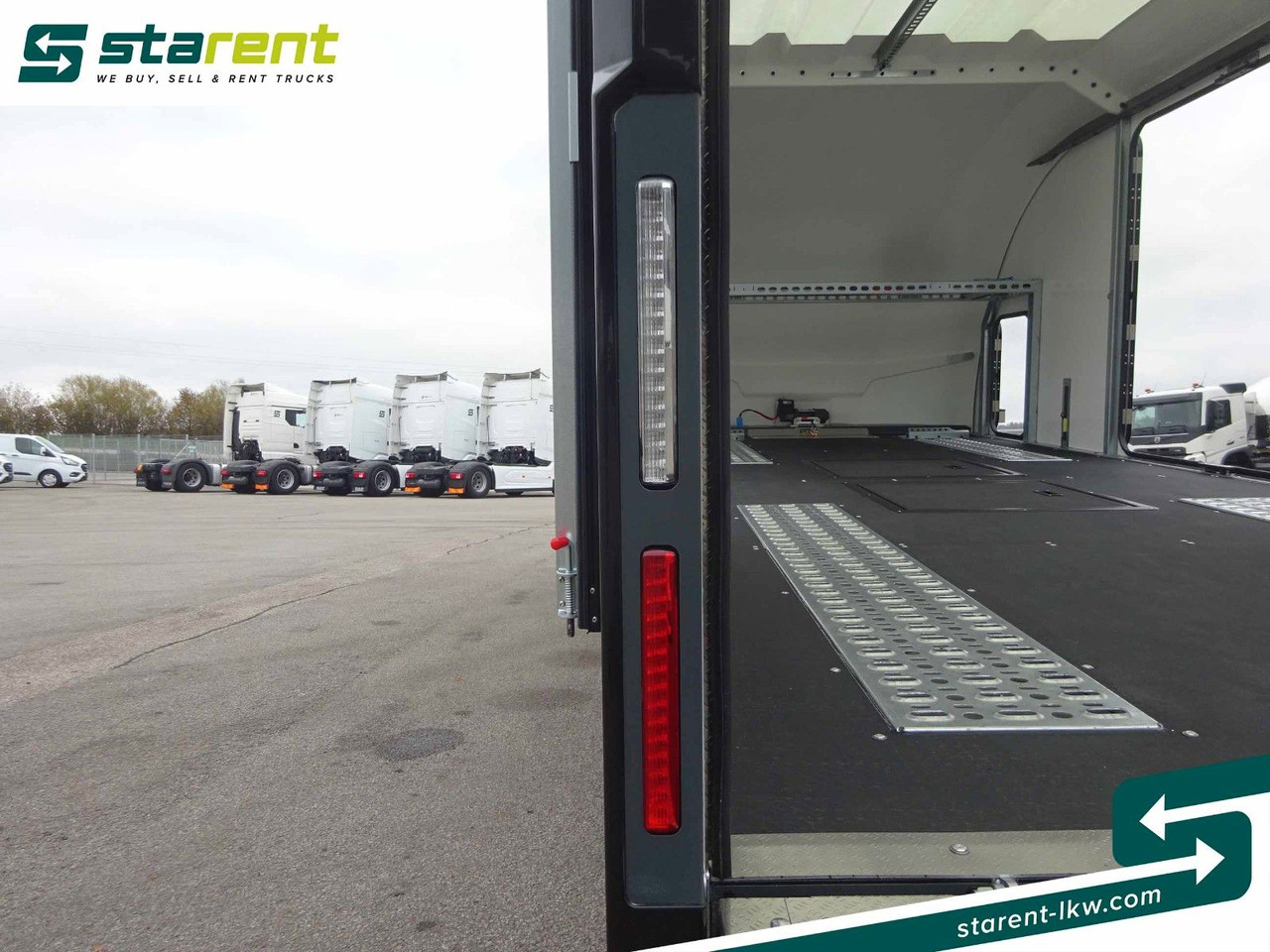 קרון נגרר בהובלה אוטומטית Brian James Race Transporter 7, Seilwinde, elektr. Klappe: תמונה 22
