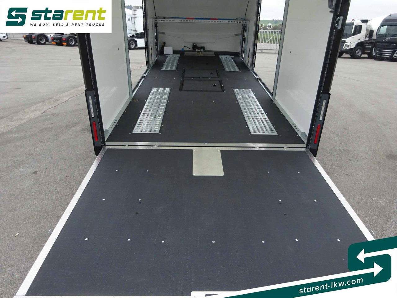 קרון נגרר בהובלה אוטומטית Brian James Race Transporter 7, Seilwinde, elektr. Klappe: תמונה 14