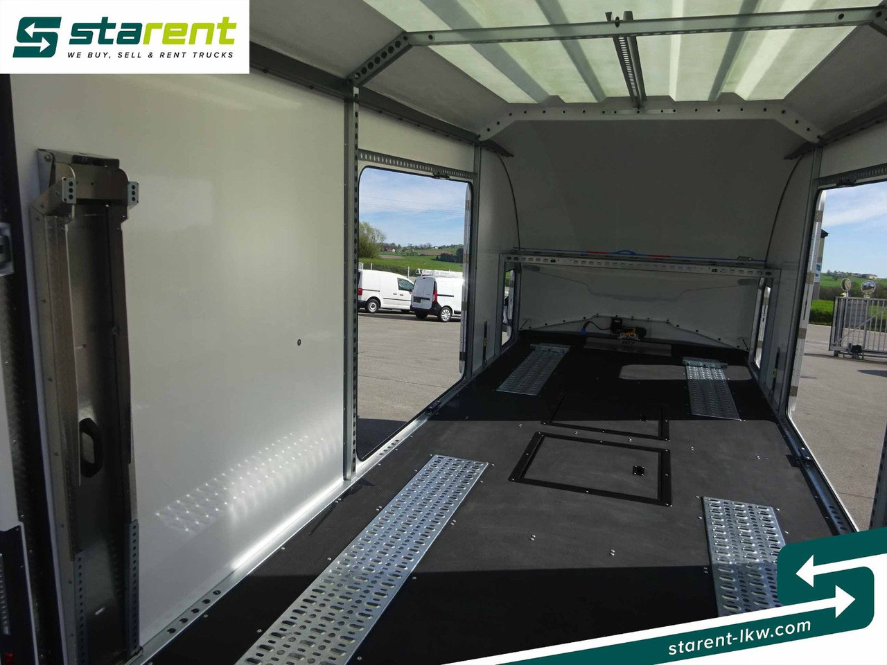 קרון נגרר בהובלה אוטומטית Brian James Trailers Race Transporter 7, Seilwinde: תמונה 13