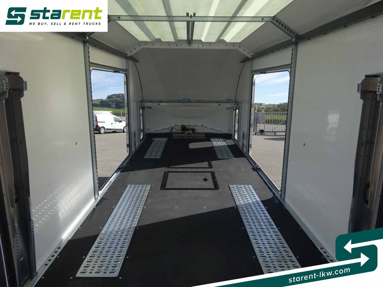 קרון נגרר בהובלה אוטומטית Brian James Trailers Race Transporter 7, Seilwinde: תמונה 12