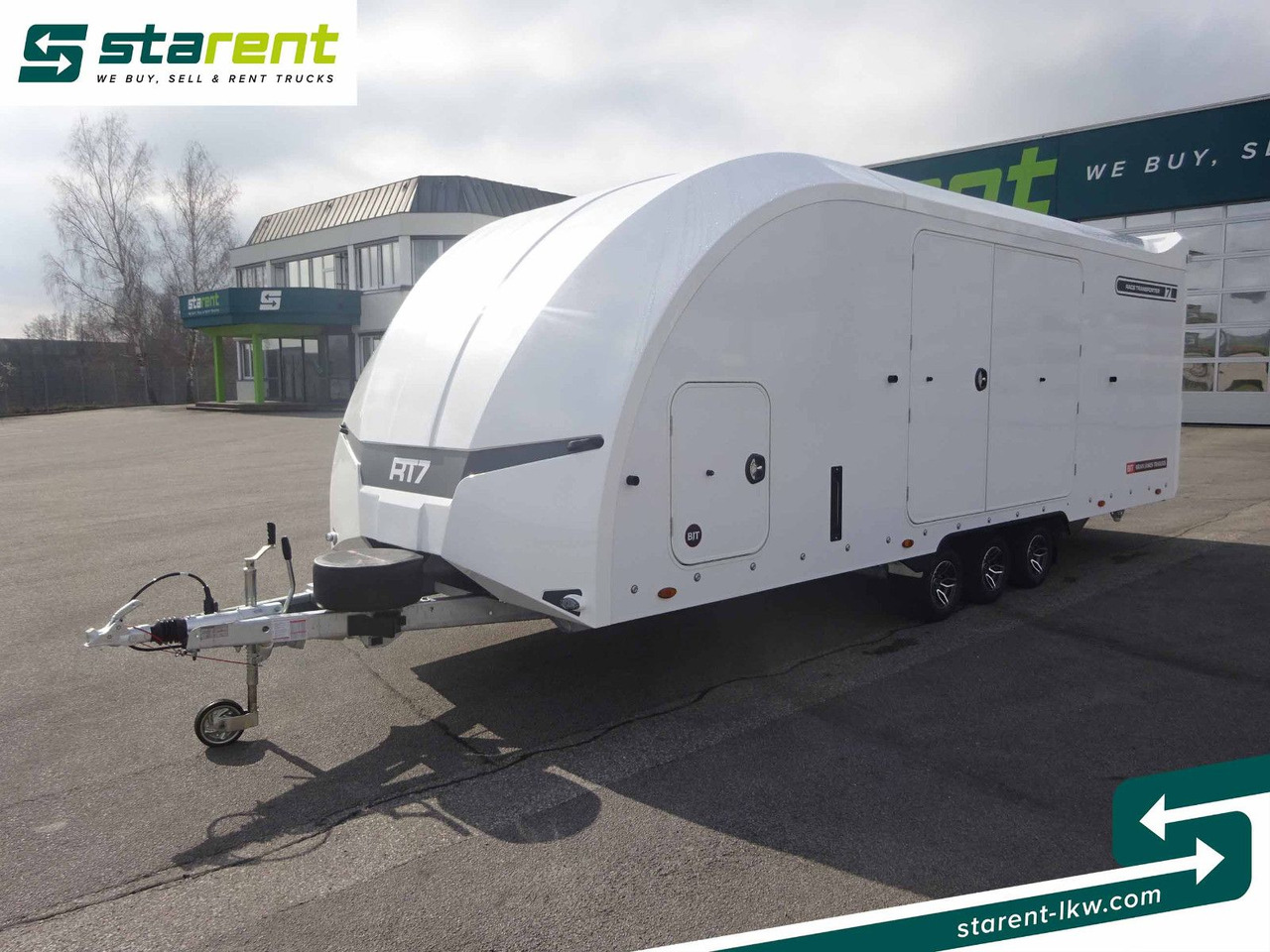 Brian James Trailers Race Transporter 7, Seilwinde - קרון נגרר בהובלה אוטומטית: תמונה 1 Brian James Trailers Race Transporter 7, Seilwinde - קרון נגרר בהובלה אוטומטית: תמונה 1