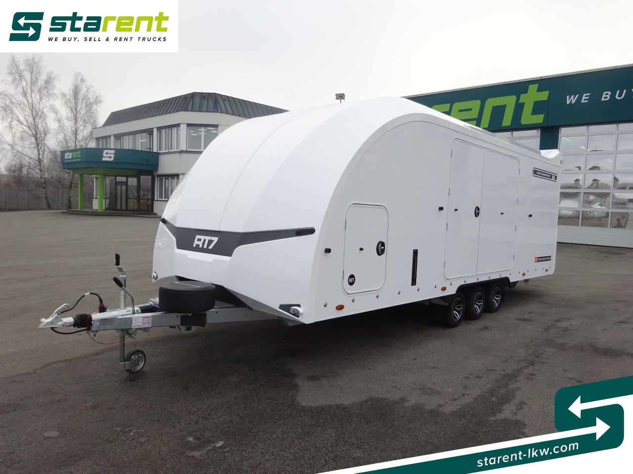 Brian James Trailers Race Transporter 7, Seilwinde - קרון נגרר בהובלה אוטומטית: תמונה 1 Brian James Trailers Race Transporter 7, Seilwinde - קרון נגרר בהובלה אוטומטית: תמונה 1