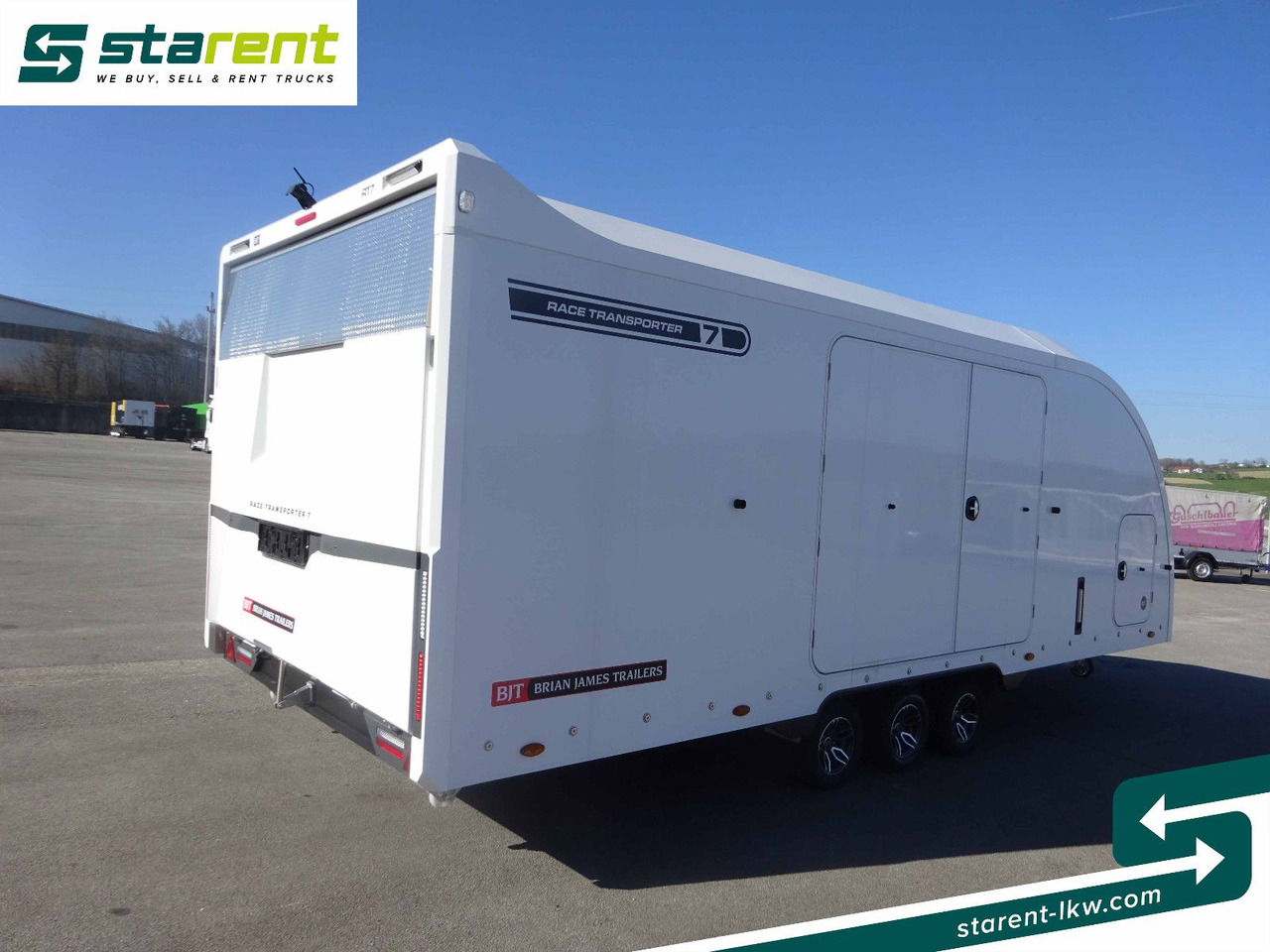Brian James Trailers Race Transporter 7, Seilwinde - קרון נגרר בהובלה אוטומטית: תמונה 5 Brian James Trailers Race Transporter 7, Seilwinde - קרון נגרר בהובלה אוטומטית: תמונה 5