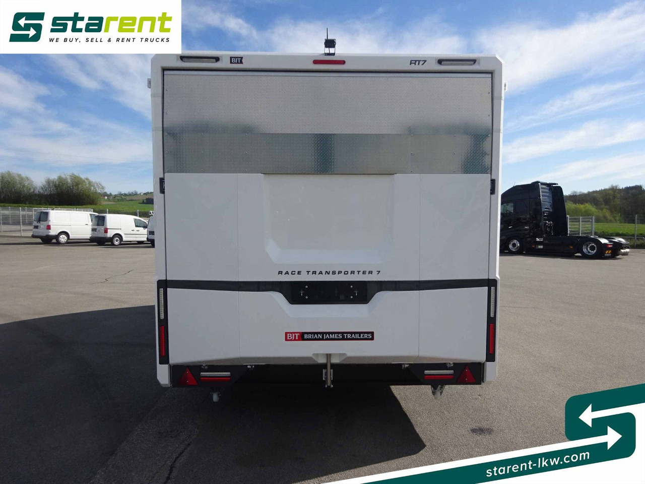 קרון נגרר בהובלה אוטומטית Brian James Trailers Race Transporter 7, Seilwinde: תמונה 6