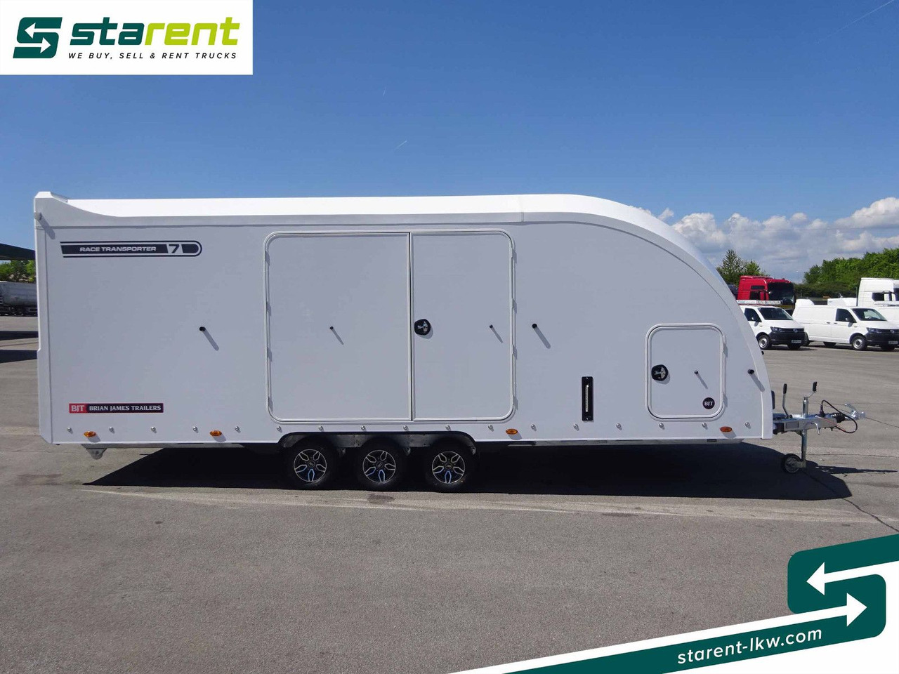 Brian James Trailers Race Transporter 7, Seilwinde - קרון נגרר בהובלה אוטומטית: תמונה 4 Brian James Trailers Race Transporter 7, Seilwinde - קרון נגרר בהובלה אוטומטית: תמונה 4