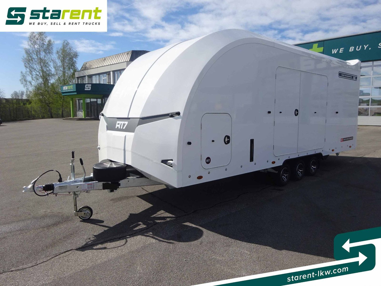 Brian James Trailers Race Transporter 7, Seilwinde - קרון נגרר בהובלה אוטומטית: תמונה 1 Brian James Trailers Race Transporter 7, Seilwinde - קרון נגרר בהובלה אוטומטית: תמונה 1