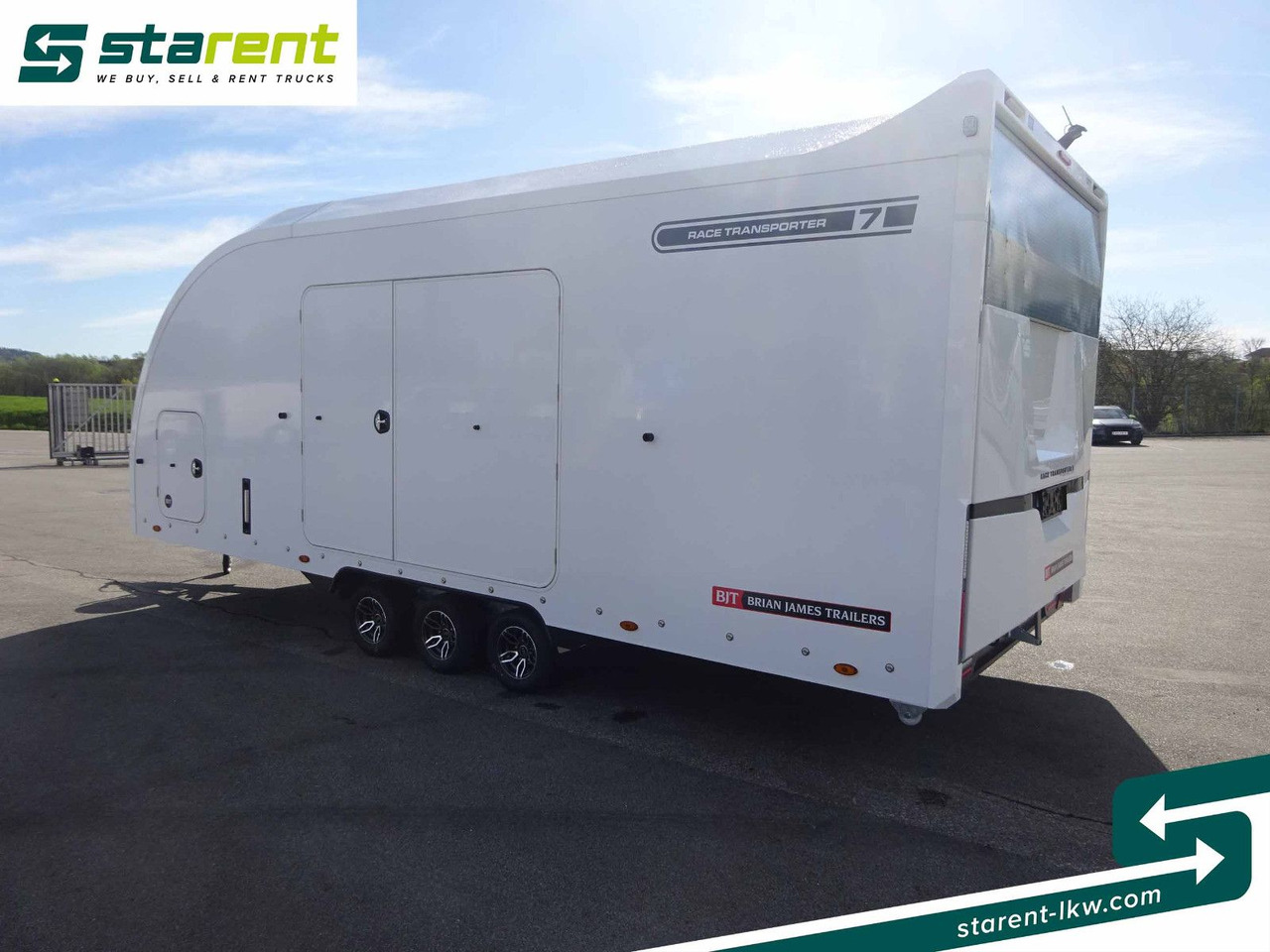 קרון נגרר בהובלה אוטומטית Brian James Trailers Race Transporter 7, Seilwinde: תמונה 7