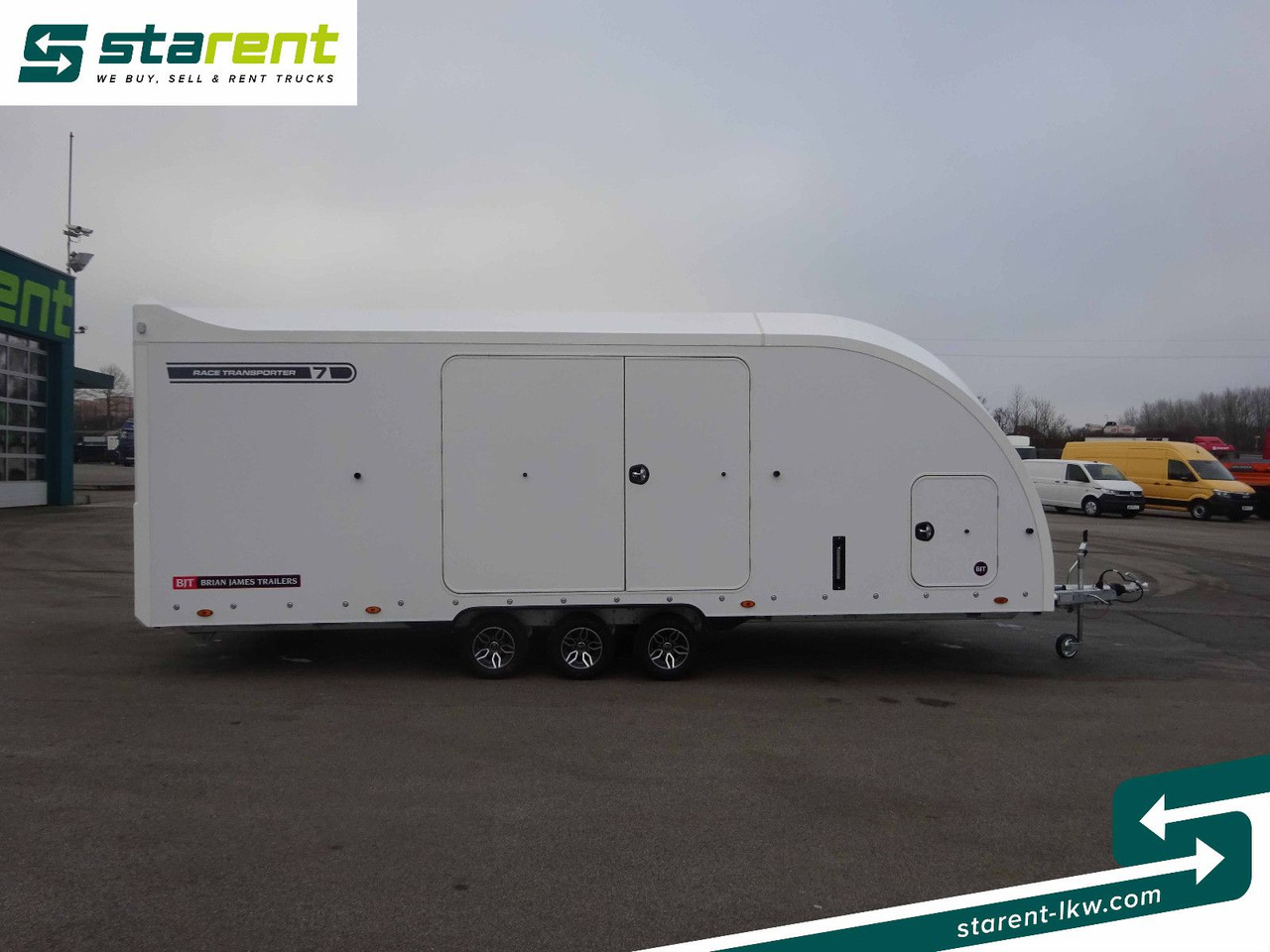 Brian James Trailers Race Transporter 7, Seilwinde - קרון נגרר בהובלה אוטומטית: תמונה 4 Brian James Trailers Race Transporter 7, Seilwinde - קרון נגרר בהובלה אוטומטית: תמונה 4