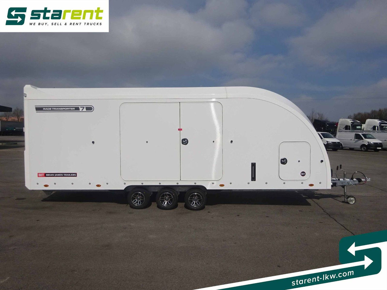 Brian James Trailers Race Transporter 7, Seilwinde - קרון נגרר בהובלה אוטומטית: תמונה 4 Brian James Trailers Race Transporter 7, Seilwinde - קרון נגרר בהובלה אוטומטית: תמונה 4